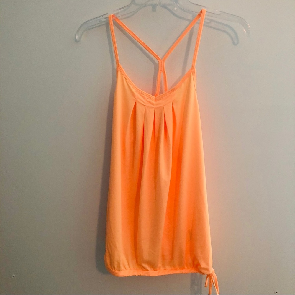 M Active Orange Tank Top